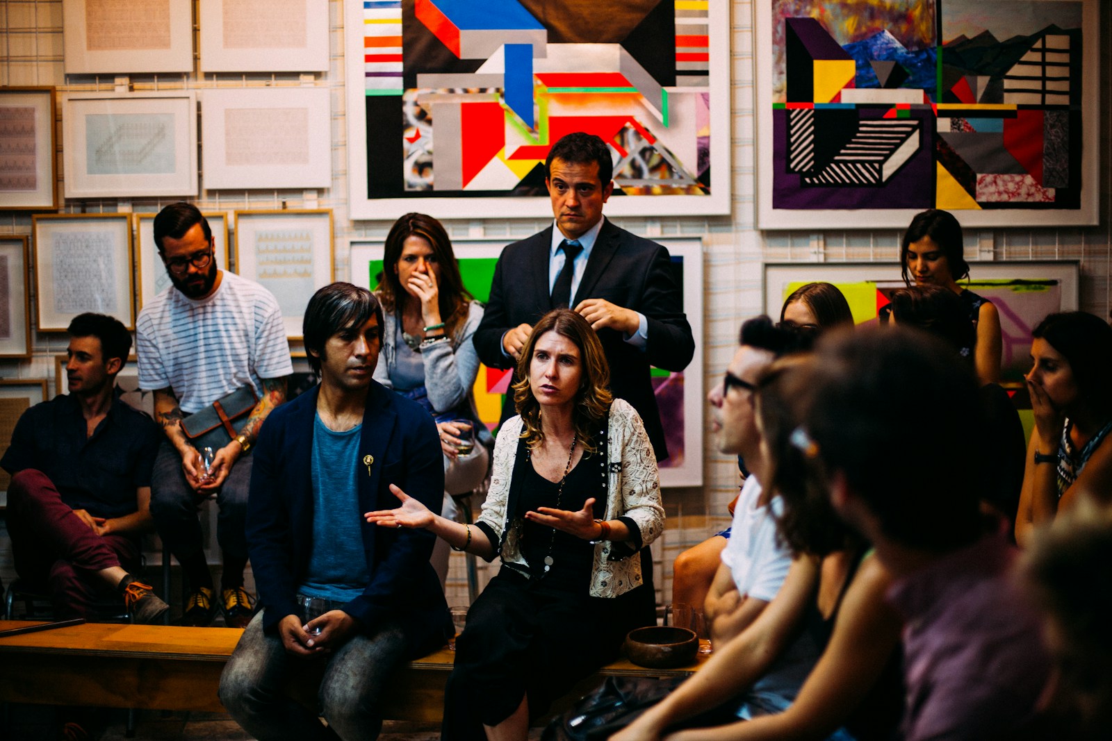 Client kickoff session at the Growth Push studio